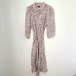 J Crew Animal Print Dress
